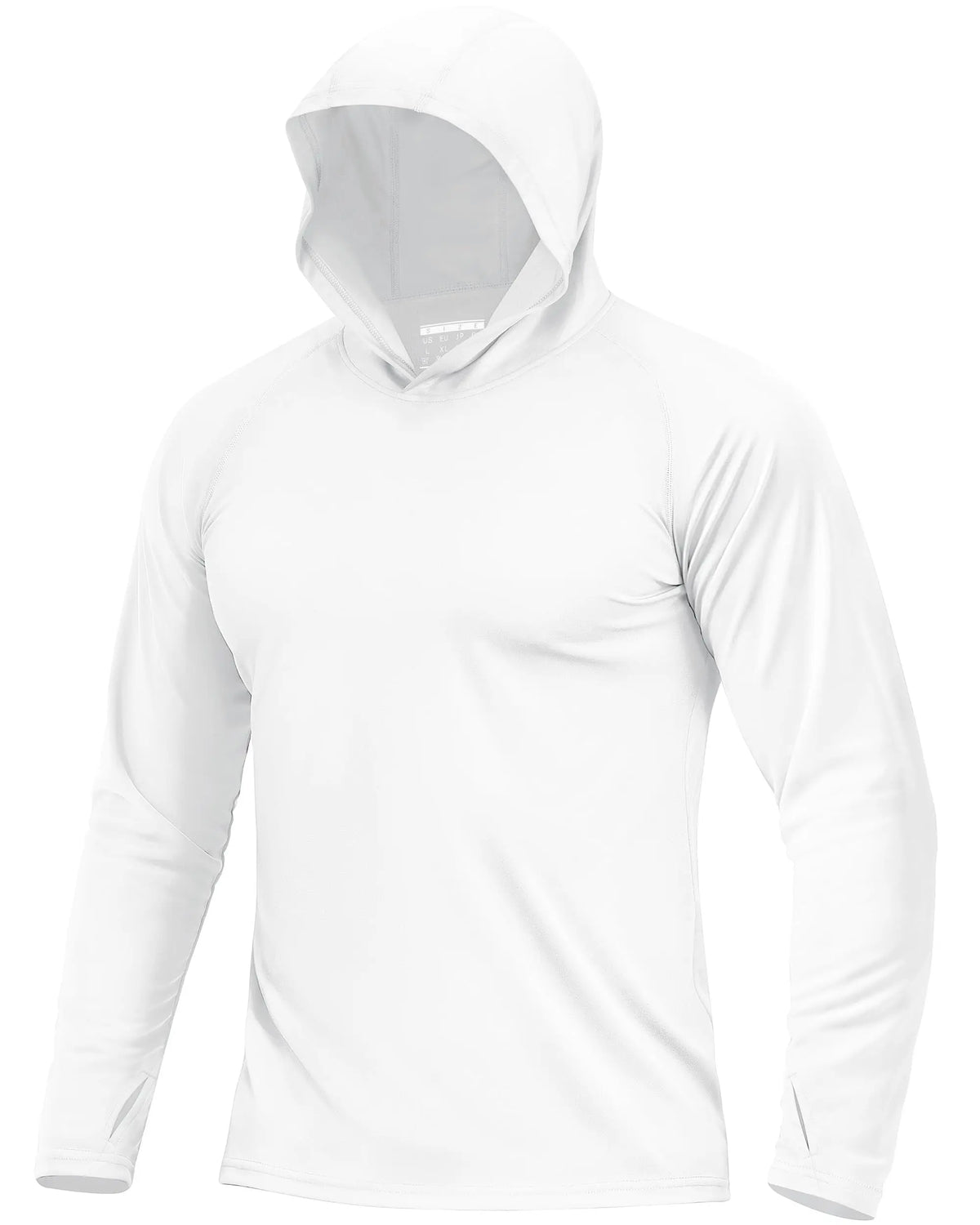 Men's UPF 50+ Sun Protection Hoodie Shirt Long Sleeve Quick Dry/Fishing Shirt Lightweight Outdoor Hiking Workout T-Shirt