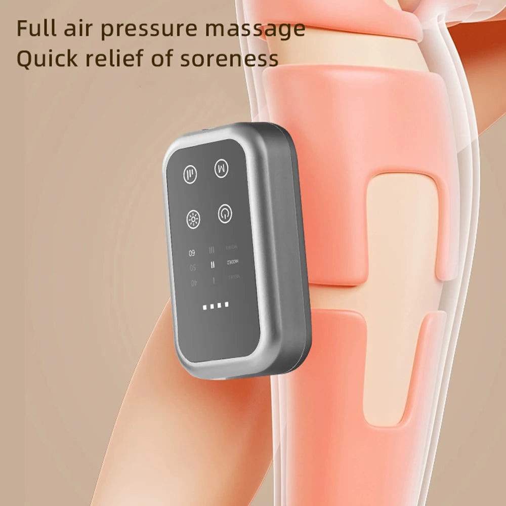 1/2PCS Cordless Knee & Calf Massager with Heat - 3-in-1/Heating & Massage Device 2500mAh, Portable Leg Massager for Men&Women