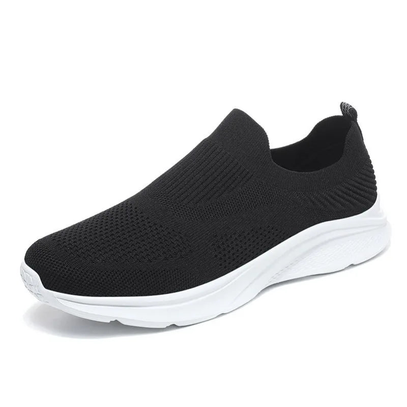 Sneakers Lightweight Loafers Summer Mesh Soft Sole Running/Plus Size Walking Men Outdoor Breathable Casual Shoes