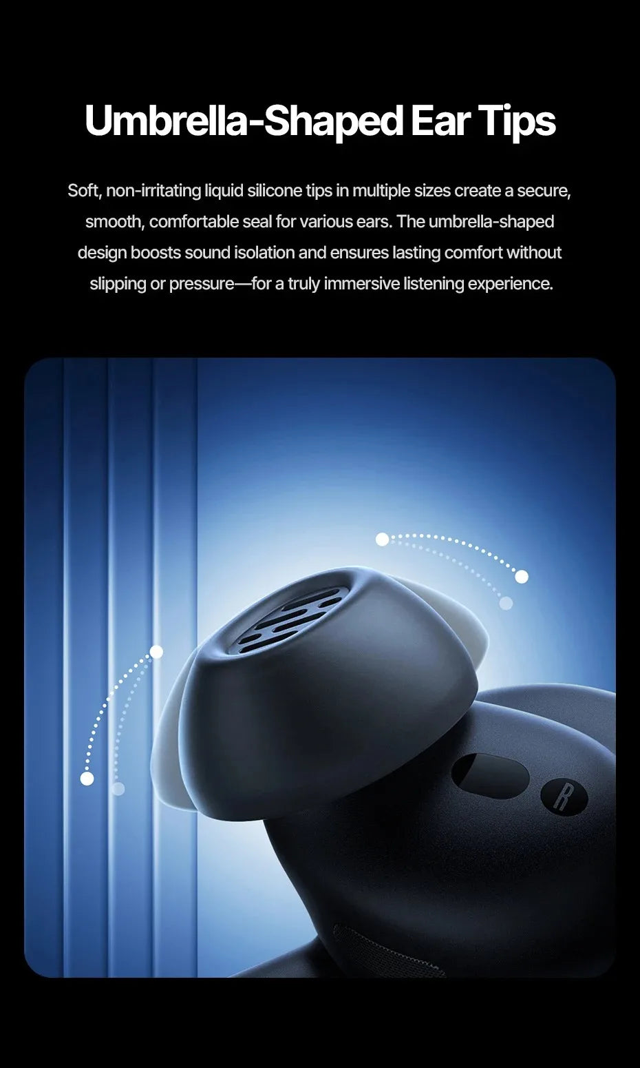 Baseus Inspire XP1 50dB Adaptive ANC Wireless Earbuds/Bluetooth 6.1 Dolby Audio 6 Mic ENC Wireless Earphones
