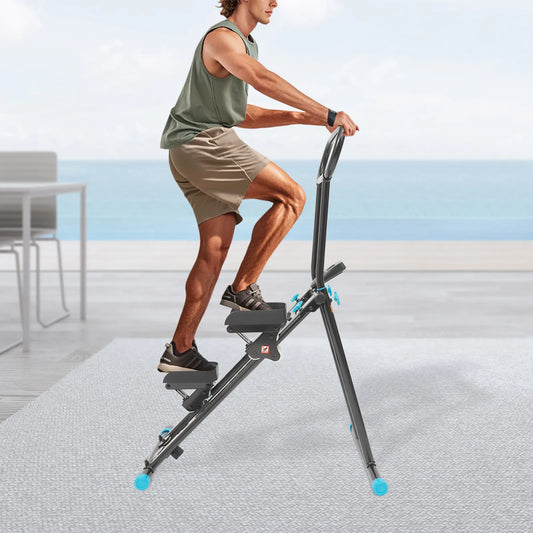 Stair Stepper for Home Gym Folding Vertical Climber/Machine Step Fitness Machines