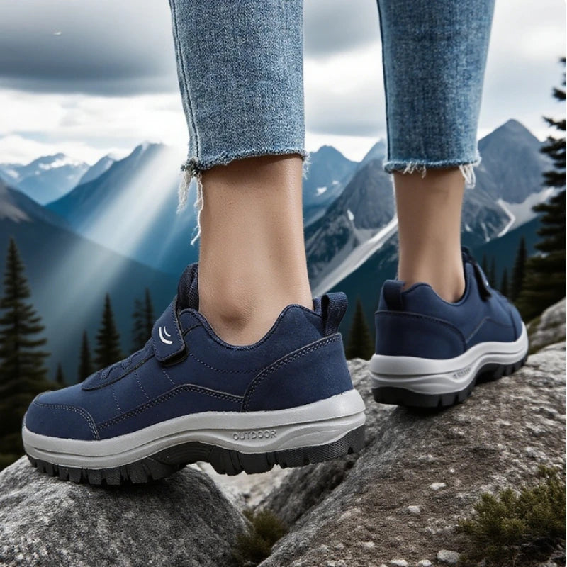 Women's Sneakers Breathable Casual Thick Soled Shoes Slip Resistant/Comfortable Durable Hiking Shoes for All Seasons Popular