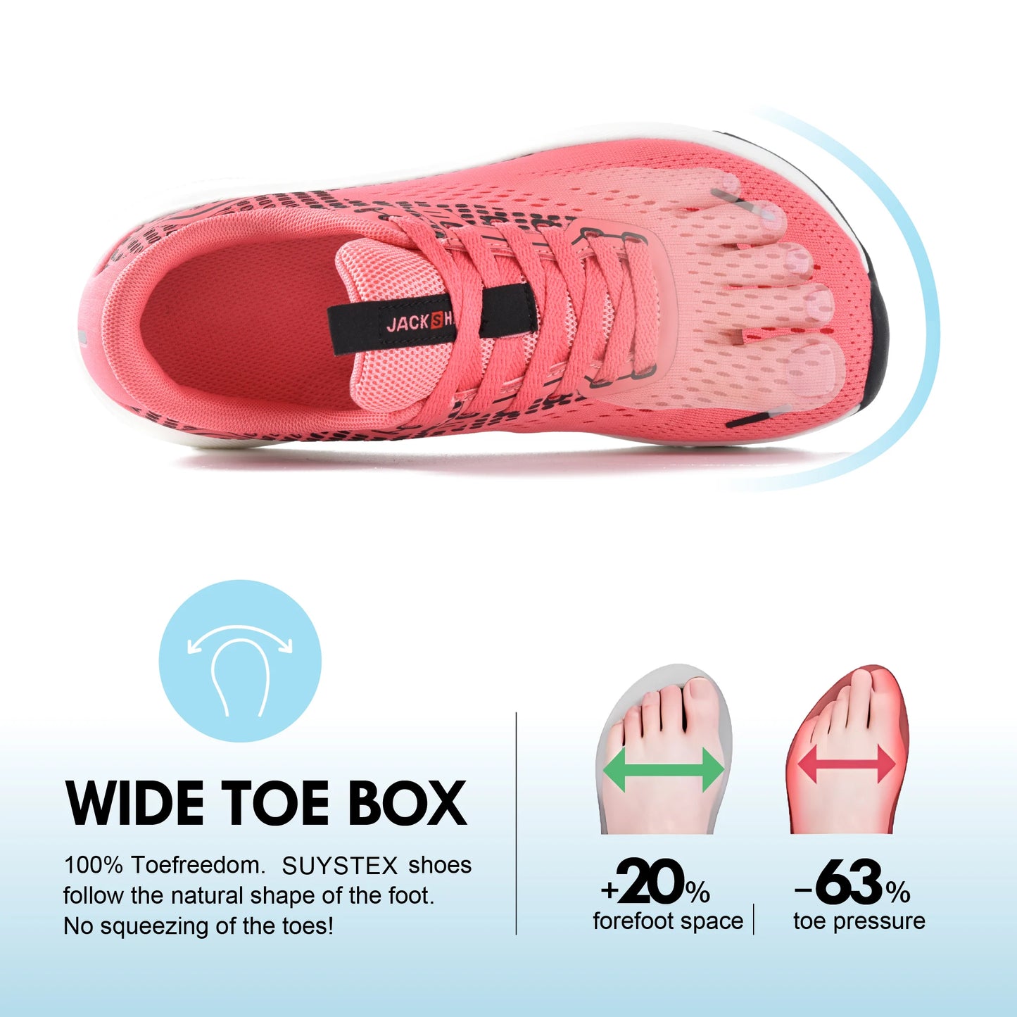 Wide Toe Box Shoes Women Arch Support Wide Sneakers for Running/Walking Athletic Tennis Orthopedic Plantar Fasciitis