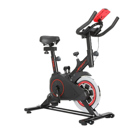Silent Indoor Bike Home Exercise Equipment Adjustable/Spin Bike with Comfort Seat for Cardio Training