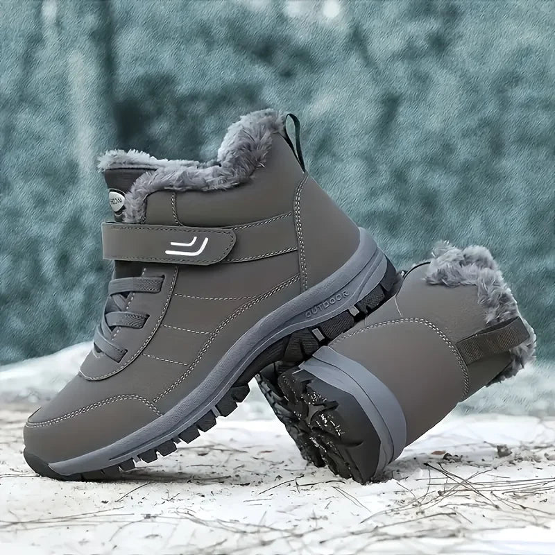 snow boots for women for Outdoor Work Tourism Business/Commuting Daily Leisure Women's black winter boots Waterproof