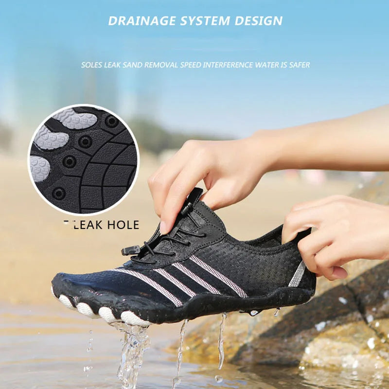 Oulylan Water Shoes Women Beach Aqua Shoes Quick Dry Barefoot/Upstream Hiking Wading Sneakers Swimming Climbing Shoes