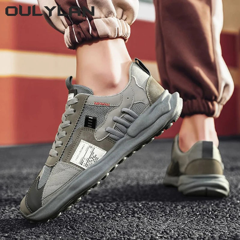 Fashion Men Casual Sport Shoes Breathable Lightweight Sneakers/Mesh Black Running Shoes Athletic Jogging Walking Shoes