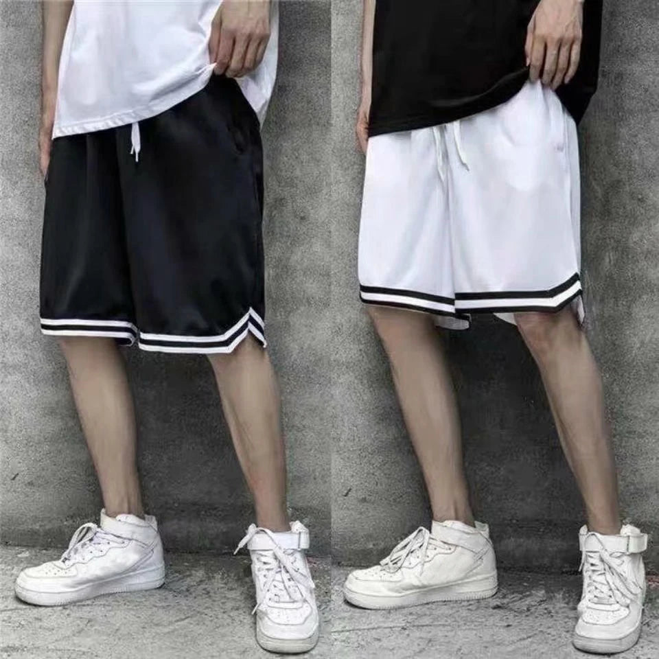 1pcs Summer Men's Sport Basketball Shorts Large Size Male/Mesh Quick Dry Gym Shorts Fitness Joggers Casual Breathable Short Pant