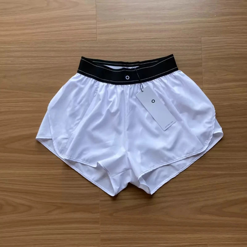 AL Yoga Shorts Women Summer Fitness Spandex Neon/Elastic Running Workout Short Pants Ladies Gym Sport Shorts Fitness Sportwear