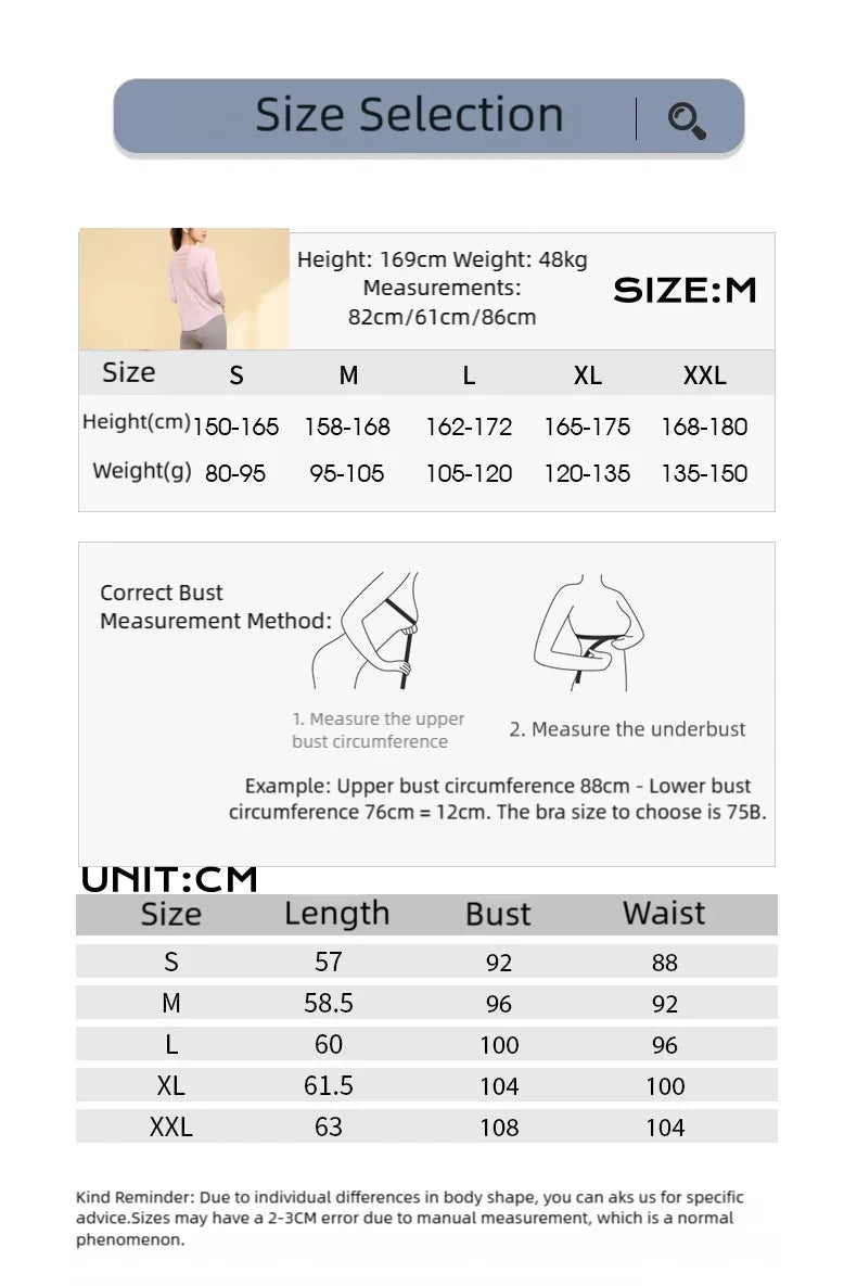 DRUR Long Sleeve Gym Top Women Breathable Quick Dry Workout Tshirt/Loose Fit Running Tee Yoga Clothing Sportswear Activewear New