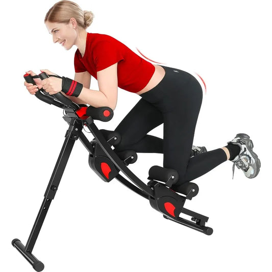 GIKPAL Ab Machine, Adjustable Trainer for Home Gym/Ab Crunch Exercise Equipment for Beginner