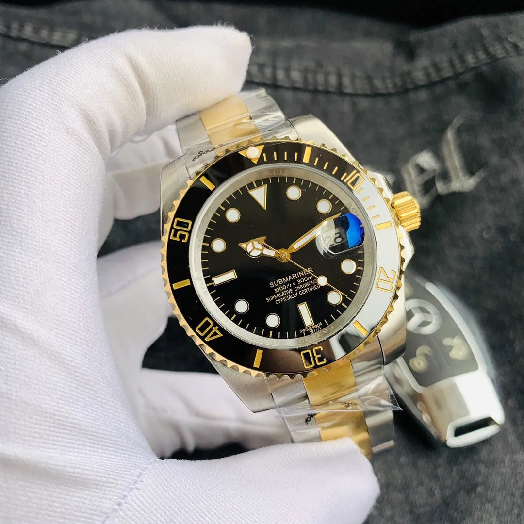 Steel Watch AAAA Business Men's Watch/Fully Automatic Mechanical Watch Simple and Elegant