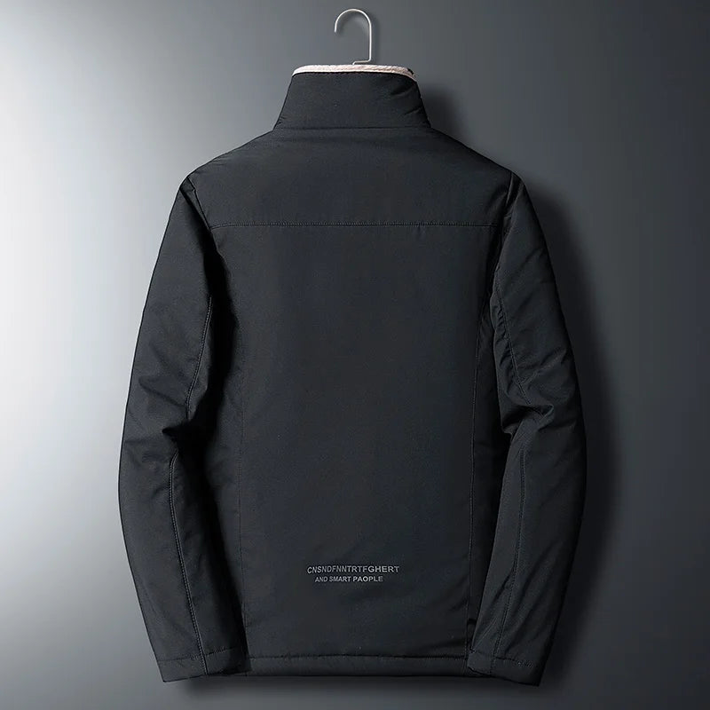 Men Winter Windproof Warm Thick Fleece Jacket Men Fashion/Casual Coat Men Autumn Brand Outwear Outdoor Classic Jacket Men