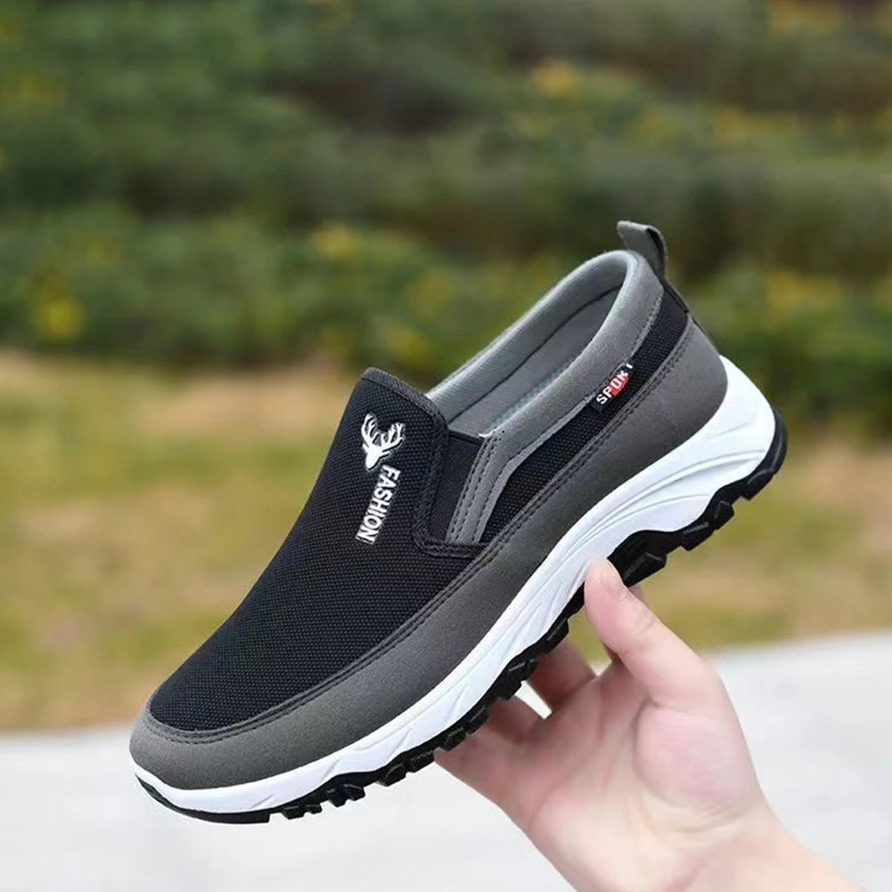 Men Running Hiking Sneakers Slip On Orthopedic Travel/Non-Slip Comfortable for Outdoor Activity Hiking Walking