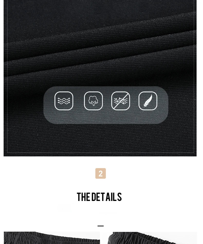 Summer Men Casual High end Ice Silk Pants Sports Pants/Quick-Drying Men's Trousers Sweatpants Male Elastic Plus Size 8xl 7xl 6xl