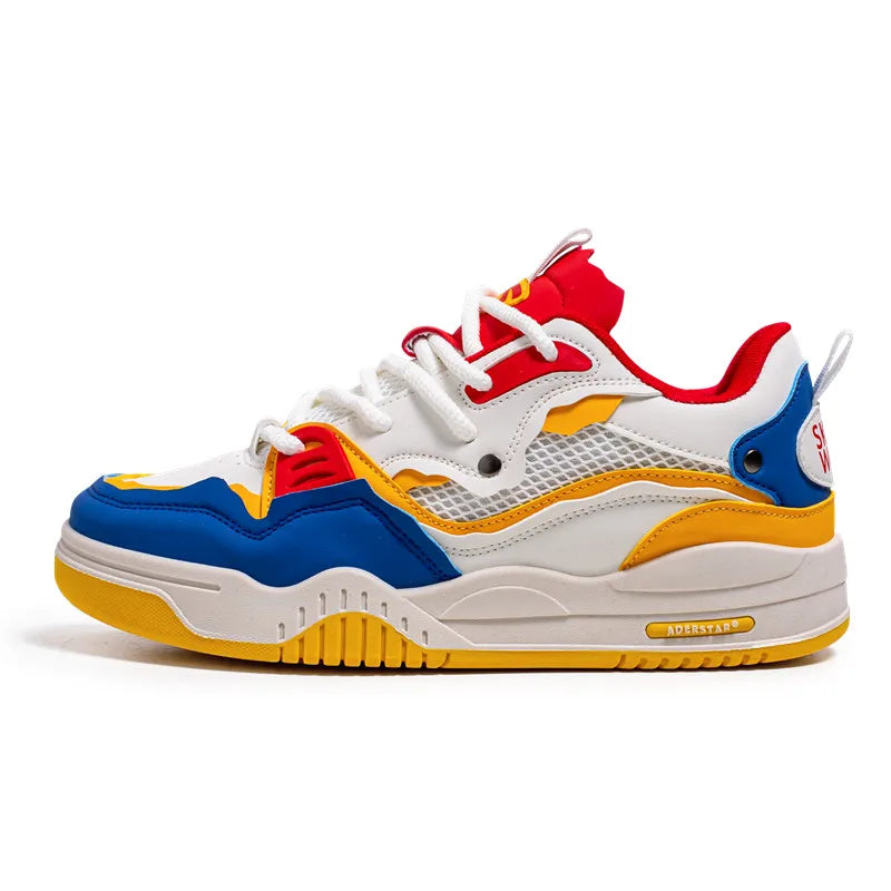 Men's shoes four seasons of the new style students/retro platform leisure sports shoes