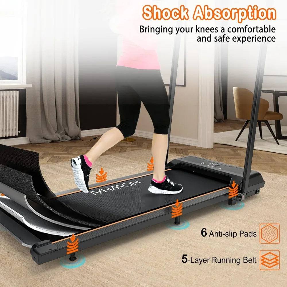 Treadmill 6.2 MPH Walking Treadmill with Remote Control/Running Treadmills for Home Office Use Treadmill