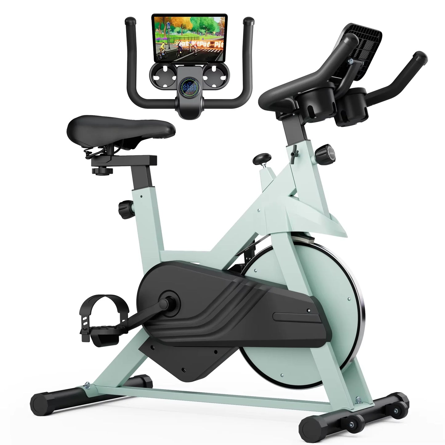 Superun Exercise Bike, 32-Level Magnetic Resistance Stationary Bikes/for Home Low Noise Workout Cycling Bike for Home
