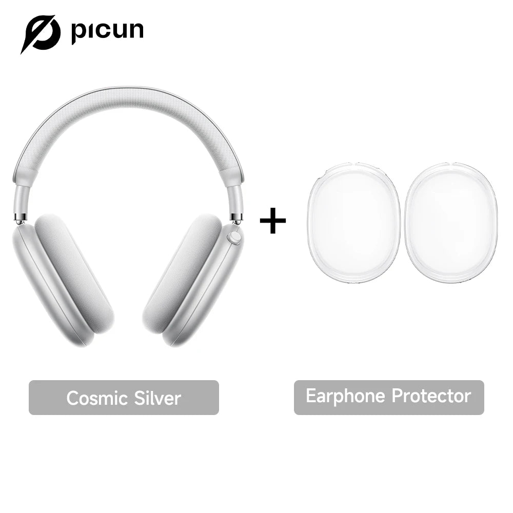 Picun F8 Pro ANC Wireless Headphones Head Tracking 3D Spatial Audio/52dB ANC HIFI Bluetooth Headset ENC HD Mic Low-Latency APP