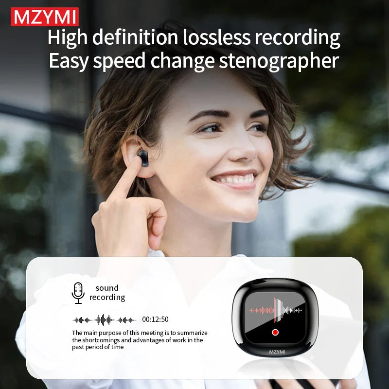 MZYMI S11 TWS Wireless Earbuds Hifi Sound S09 Bluetooth5.4 Headset/ANC Waterproof Game Headphone In-Ear Earphone With Mic