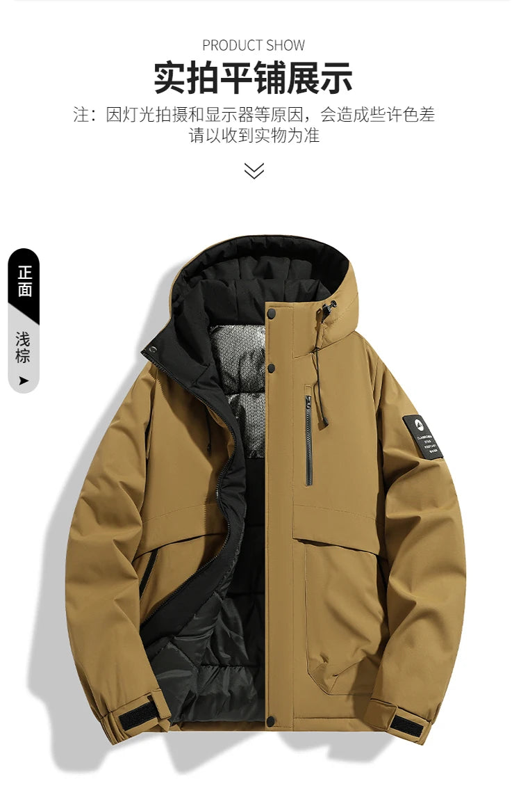 Autumn/Winter New Men's Stormtrooper Jacket with Cotton Thickened Coat/for Both Men Warm and Simple Cotton Jacket