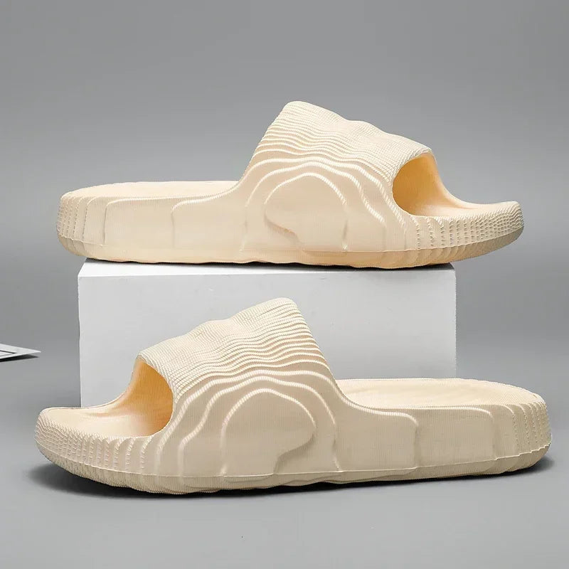 Luxury Man Sandal for Men Brand Men's Shoes White Sandals Flat/Men's Soft Sandal Summer Shoes Sale Slippers