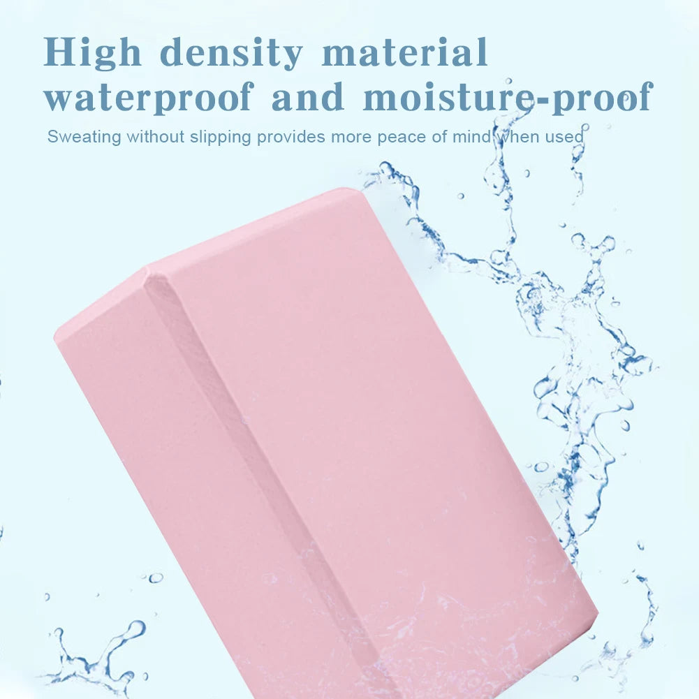 EVA Yoga Block Waterproof Yoga Building Blocks Moisture Proof High Density/Yoga Blocks Body Shaping Yoga Blocks Yoga Supplies