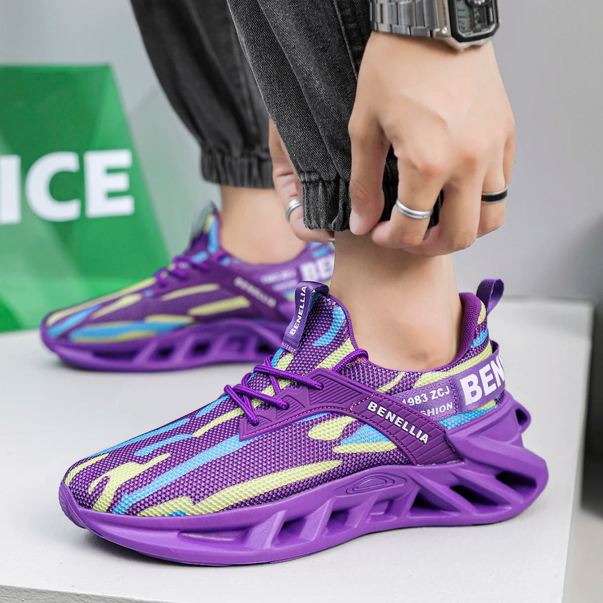 New Women's Blade Running Shoes Breathable/Slip-Resistant, Comfortable and Stylish for All-Day Wear