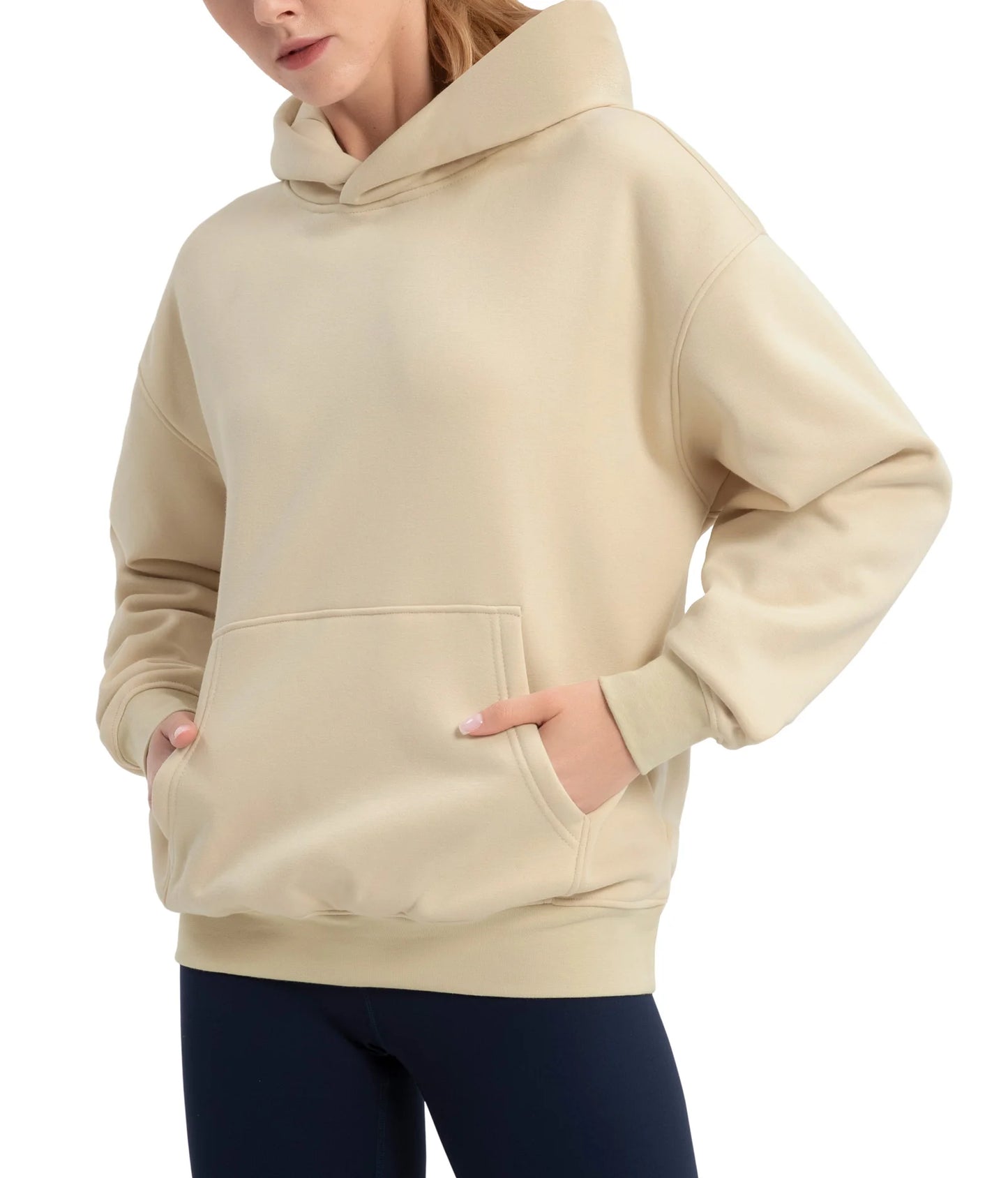 THE GYM PEOPLE Women's Oversized Hoodie Loose fit/Soft Fleece Pullover Hooded Sweatshirt With Pockets