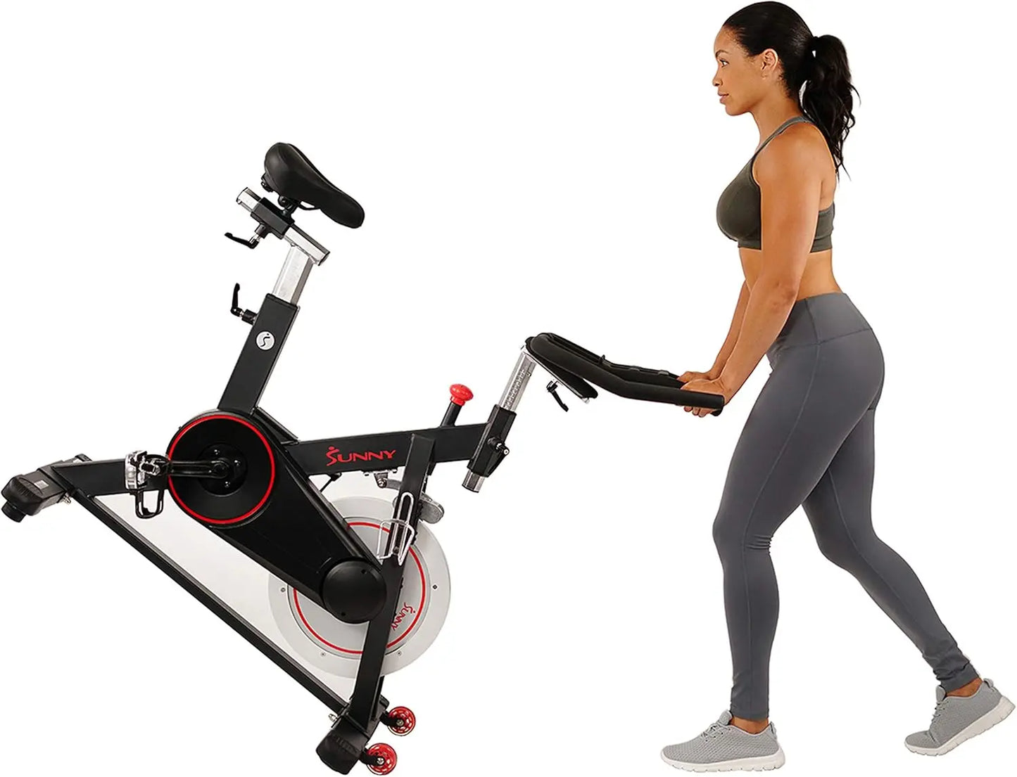 Fitness Magnetic Belt Drive Indoor Cycling Bike/With Optional Connectivity Exercise Gym Equipment