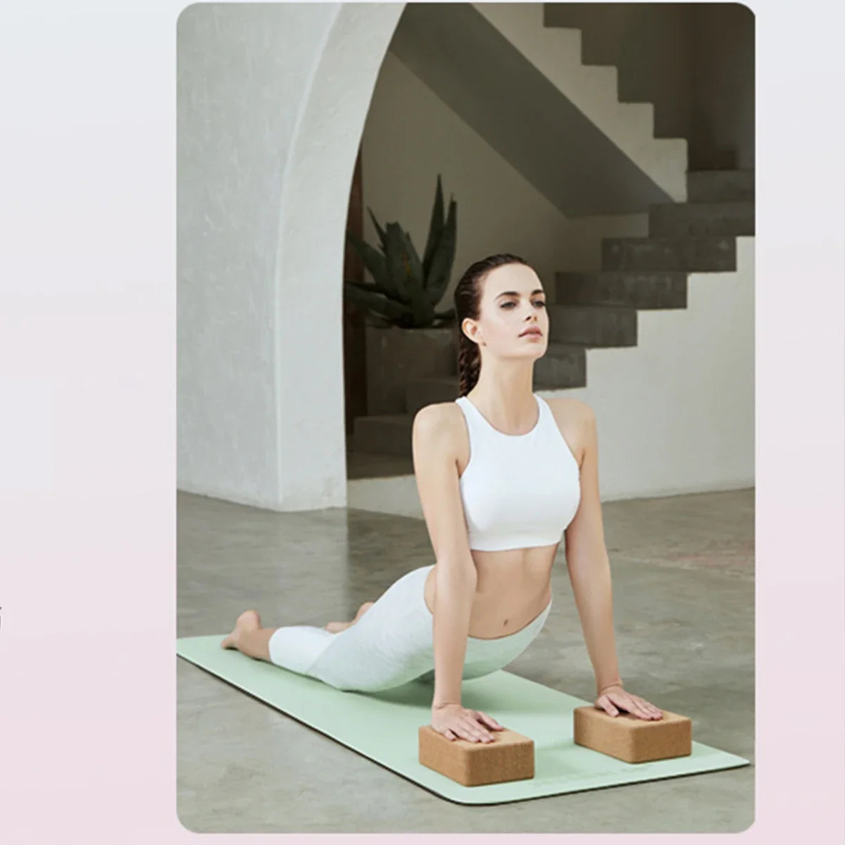 TPE Yoga mat home fitness/non-slip sports mat guide line Exercise Yoga Mats