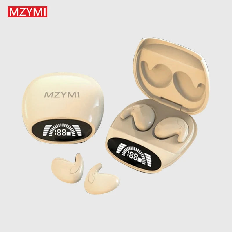 MZYMI Invisible Sleep Wireless Earphone MD528 TWS Bluetooth Earbuds/Noise Cancelling Headphones In Ear Sleeping Headset