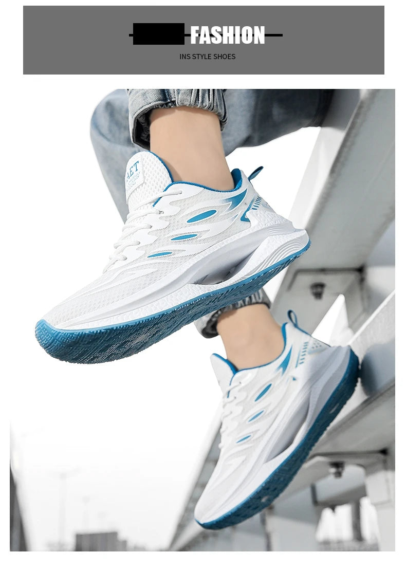 Men's Breathable Sports Shoes Spring New Mesh Casual Fashion/Versatile Trendy Men's Shoes Summer Running Shoes