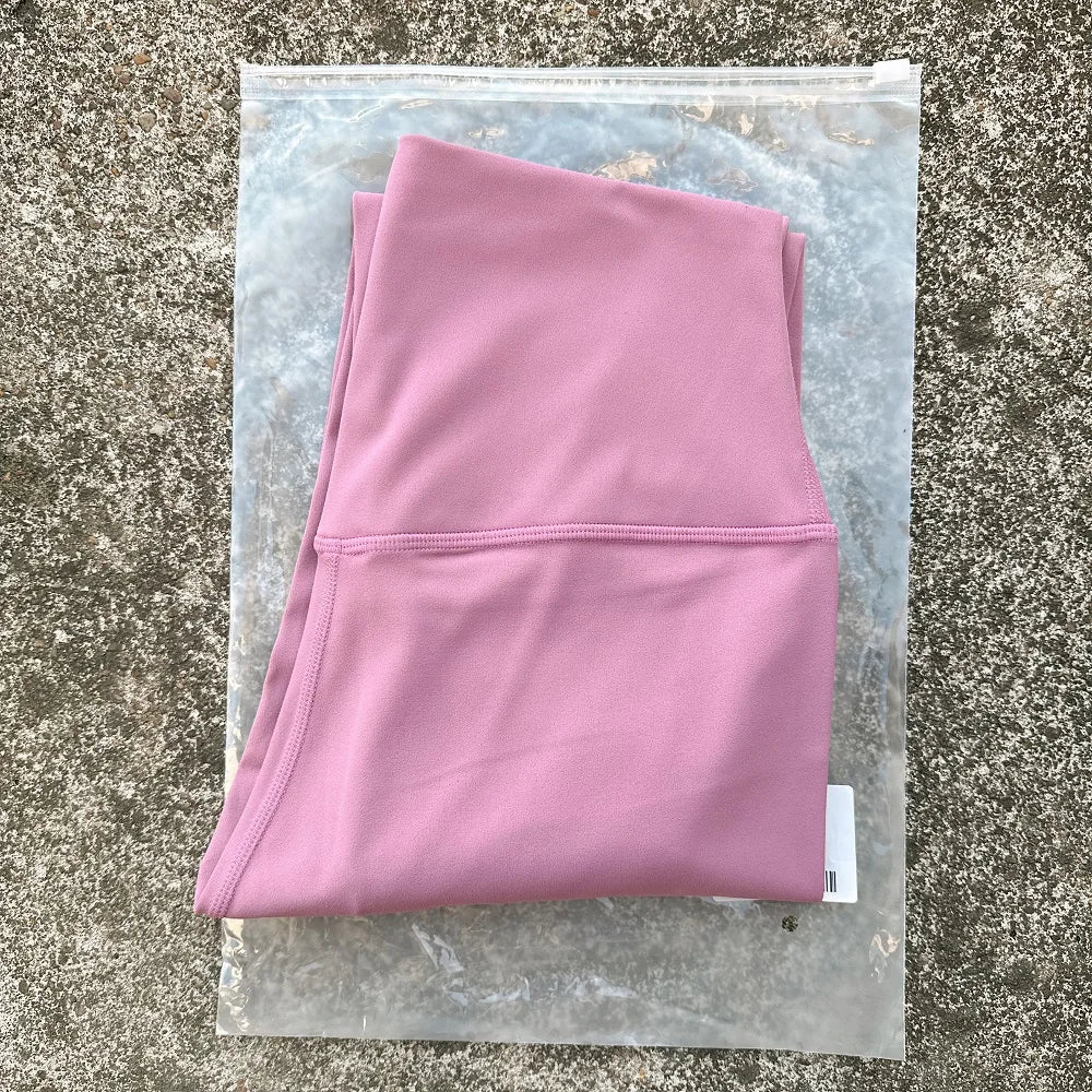 Solid Color Back Waist Pocket High Waist Yoga Legging Women Sport/Cropped Pants Butter Athletic Gym Comprehensive Training Jog