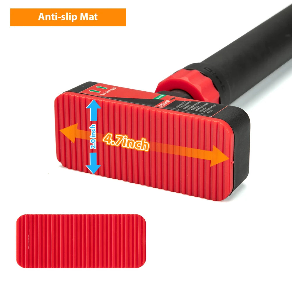 Strength Training Pull-up Bars with Level Gauge 69-92cm Adjustable Width/200kg Max Load Capacity Chin Up Bar For Doorway