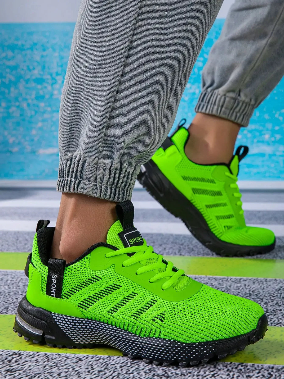 Men's Casual Sporty Sneakers/Minimalist Design Running Shoes For Active Wear