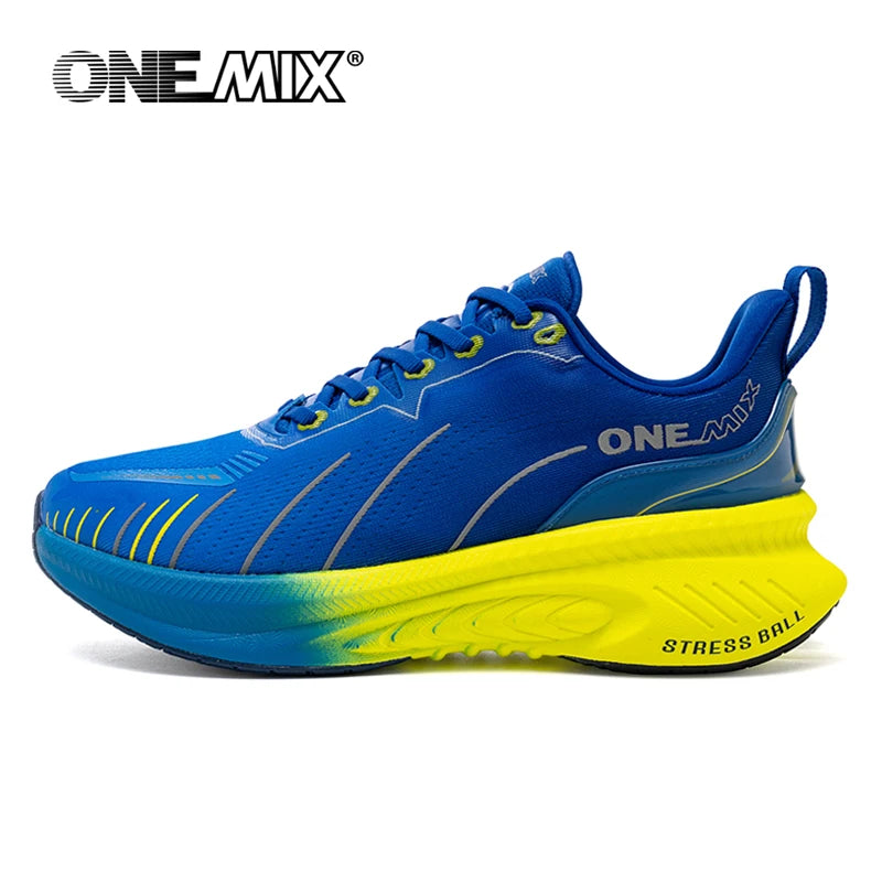 ONEMIX White Road Running Shoes for Women Air Cushion Outdoor Sport Shoes/Trainers Summer Jogging Shoes Women Footwear