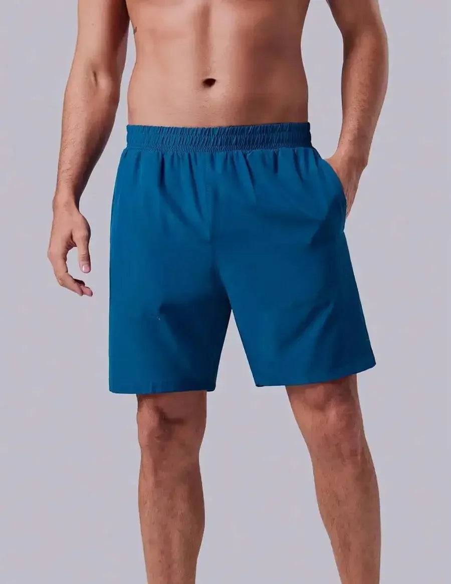 Men's 7 Inch Running Shorts/With Compression Liner Quick Dry 2 In 1