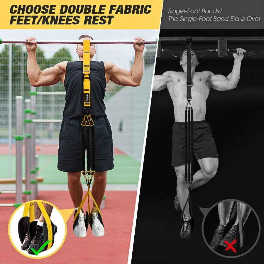 Pull Up Assistance Bands Resistance Bands for Pull Up Bar Workout/Adjustable Heavy Duty Pull Up Assist Equipment