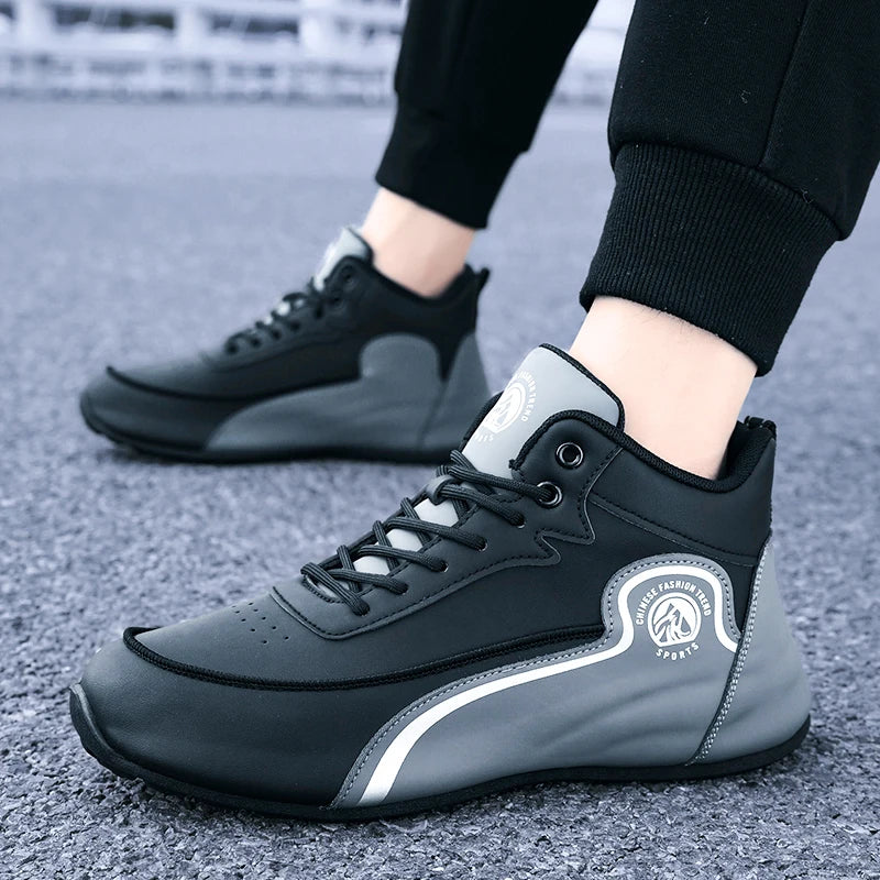 Men's Shoes New Casual Sneakers Shock-Absorbing Breathable/Running Shoes Men's Wear-Resistant Thick-Soled Shoes