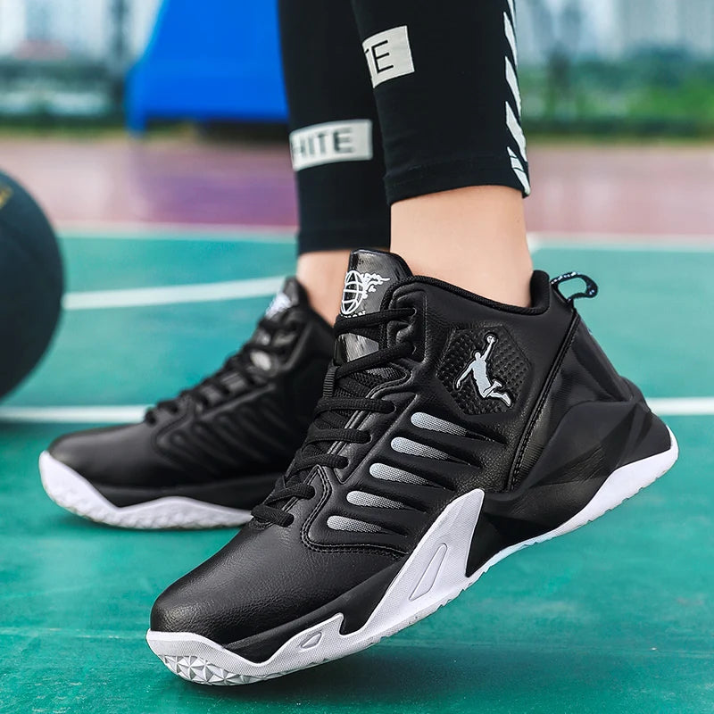 Men's Basketball Shoes Lightweight Breathable Sneakers/Anti Slip Sports Shoes for Running Walking Sneakers