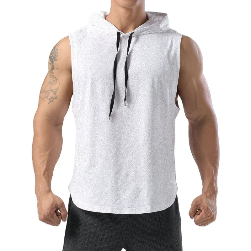 Summer Men Gym Tank Top Quick Dry Sleeveless Shirt Basketball/Running Vest Casual t-Shirts Fitness Bodybuilding Top Man Clothes