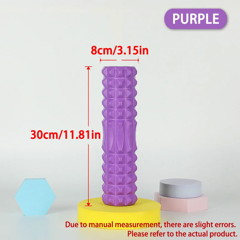 45/30cm Foam Massage Roller Hollow Column Fitness Equipment/for Muscle Massage Physiotherapy and Sports Rehabilitation