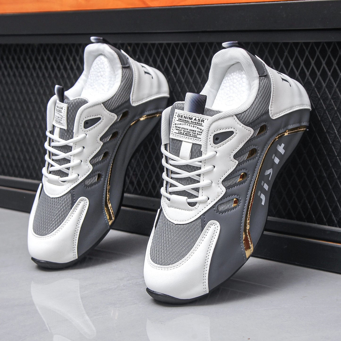 Men's trendy casual shoes with anti-slip laces for sports Suitable for students/Anti-slip durable versatile and comfortable