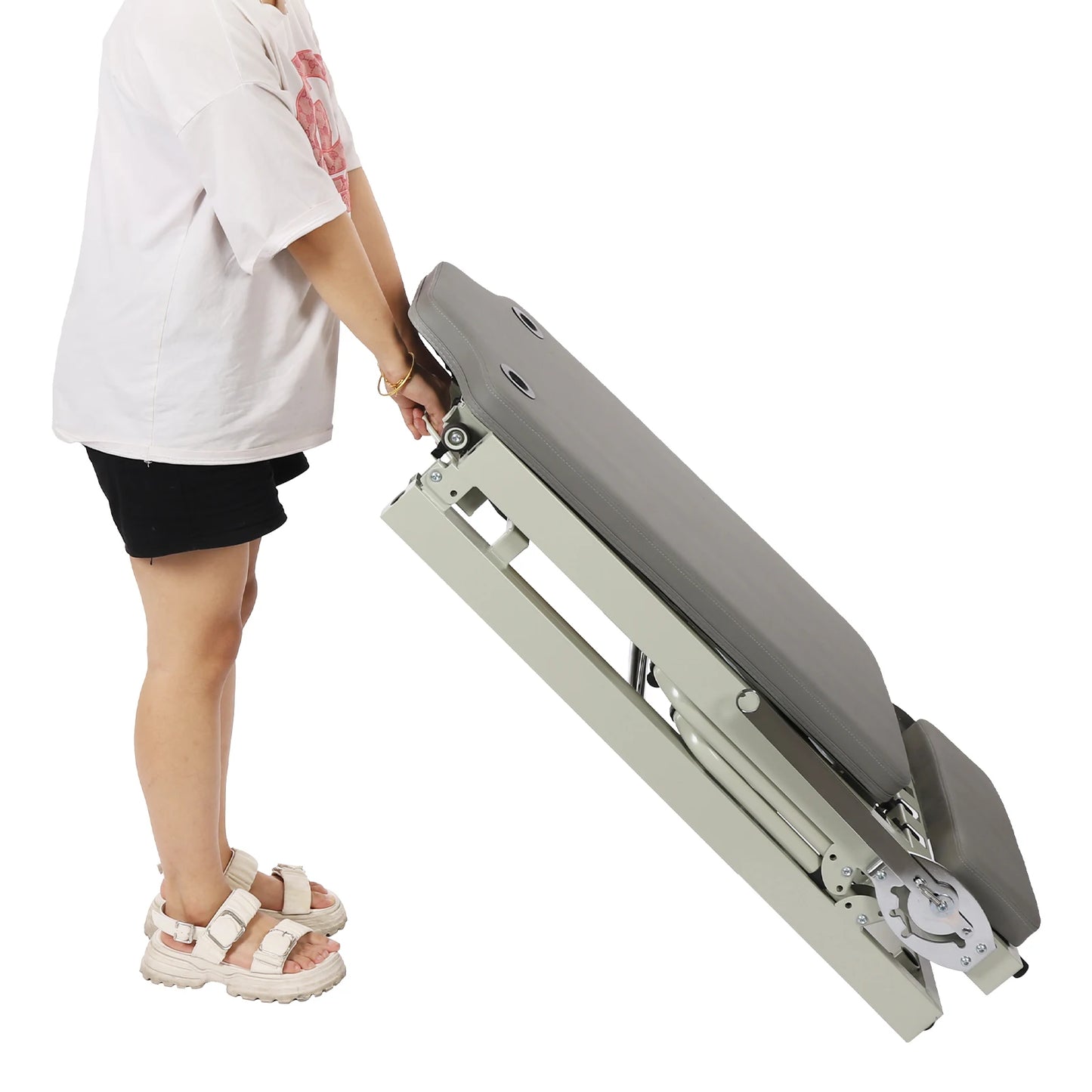 Foldable Pilates Reformer Machine/Multifunctional Yoga Fitness Equipment