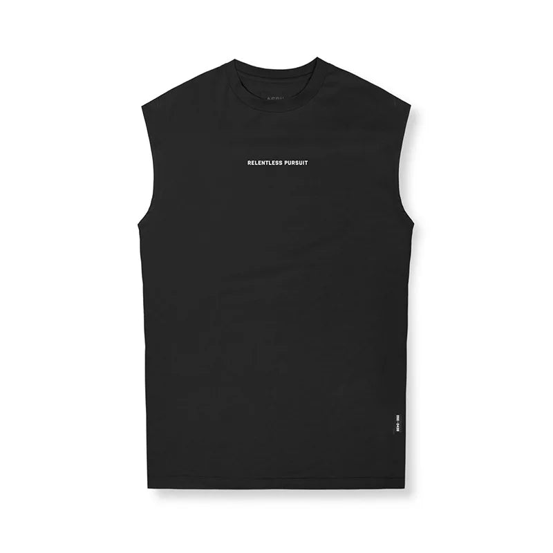Men's Summer Casual Tank Top Gym Fitness Quick Dry Running/Sleeveless Shirt Sports Vest Undershirt Male Bodybuilding Clothing