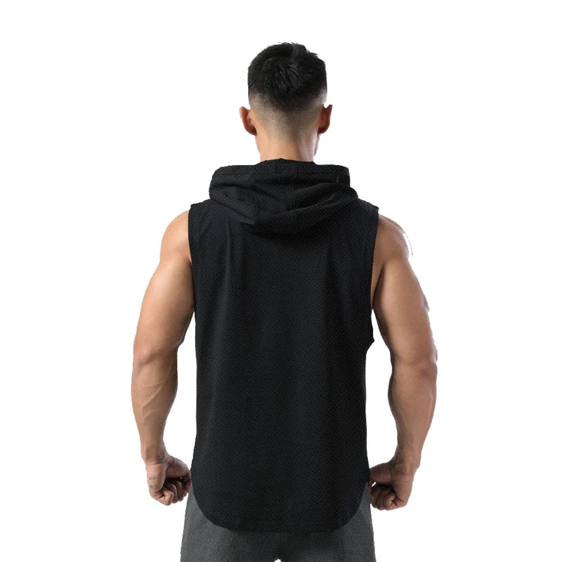 Summer Men Gym Tank Top Quick Dry Sleeveless Shirt Basketball/Running Vest Casual t-Shirts Fitness Bodybuilding Top Man Clothes