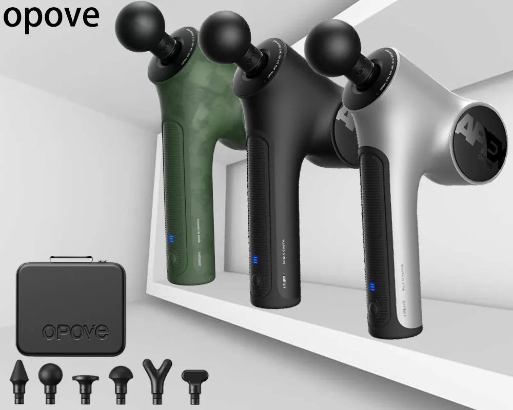 Opove Apex 14.5mm Massager Deep Tissue Massage Gun Percussion Fascial Muscle/for Athlete Workout Pain Relief Recovery Relaxation