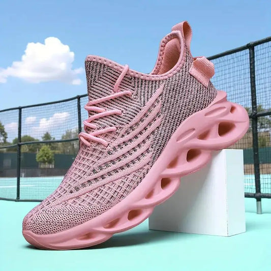 Women's Shoes Breathable sneakers Lightweight and Comfortable/Low Top Running Shoes Suitable for All Seasons Soft Soled