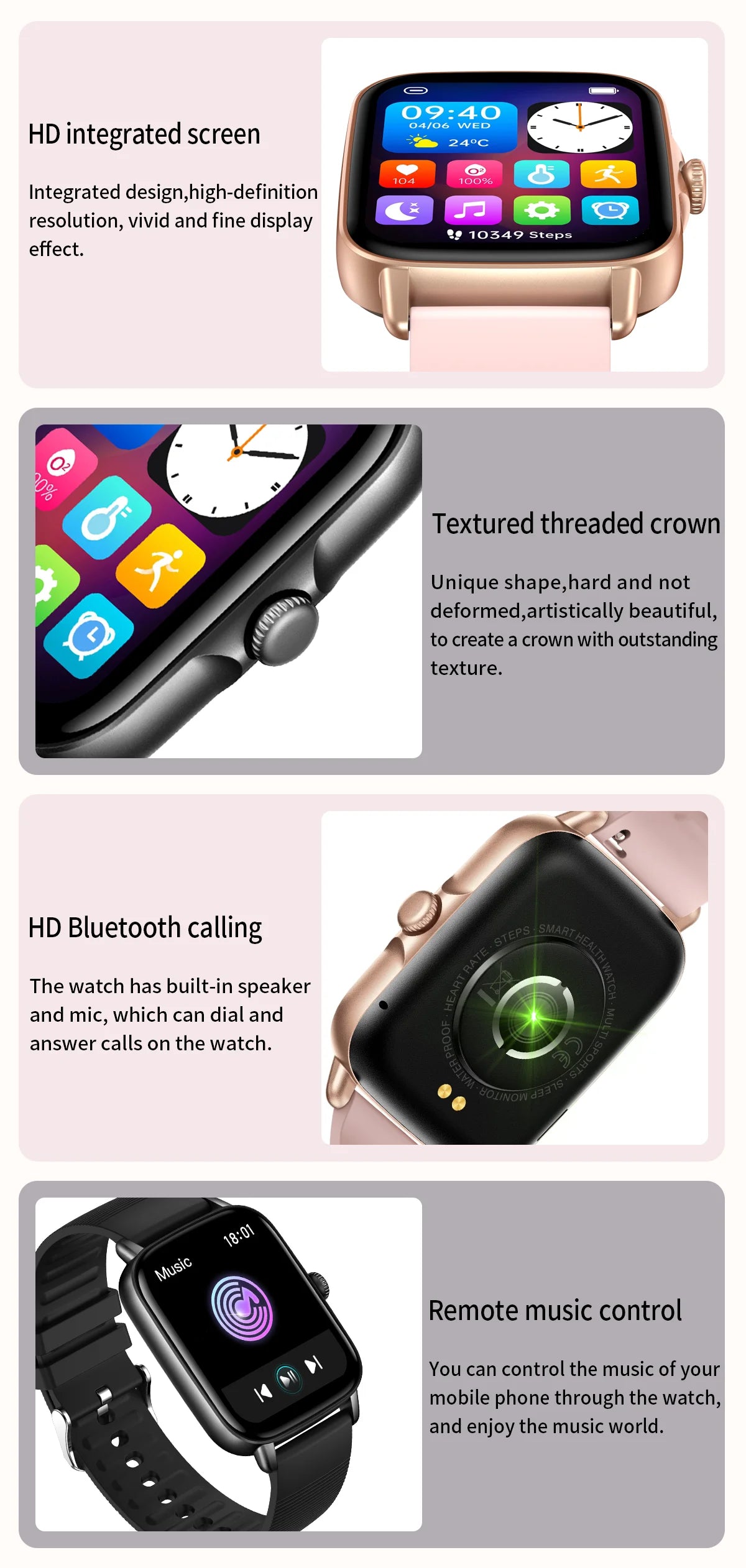 2026 Smart Watch for Men Women Fitness Tracker with Heart Rate/Sleep Monitor Activity Tracker 1.83" HD Waterproof Watch